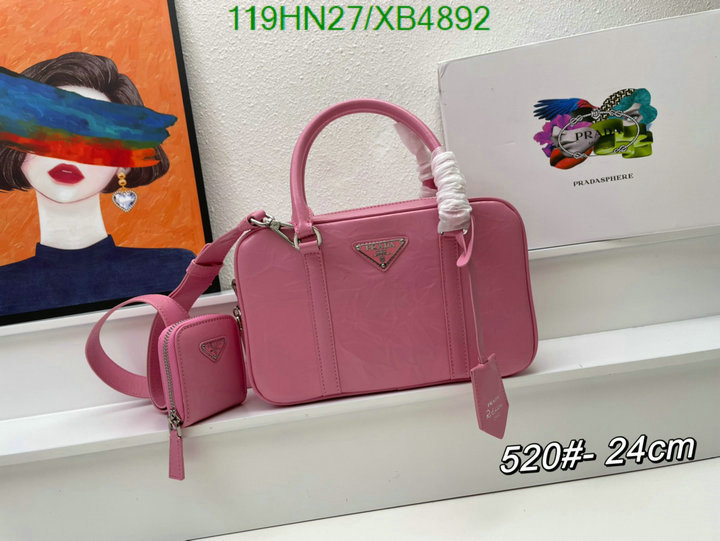 Prada Bag-(4A)-Diagonal-,Code: XB4892,$ 155USD