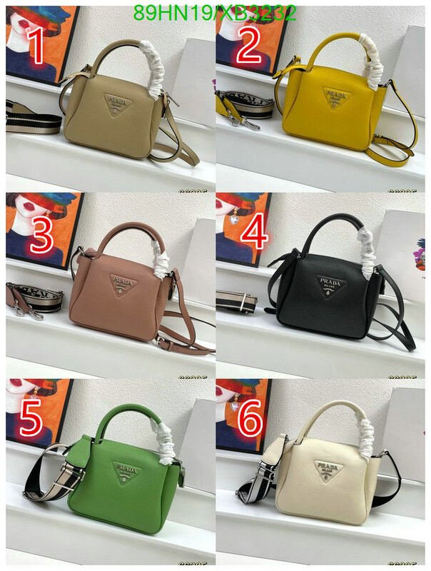 Prada Bag-(4A)-Handbag-,Code: XB3232,$ 116USD
