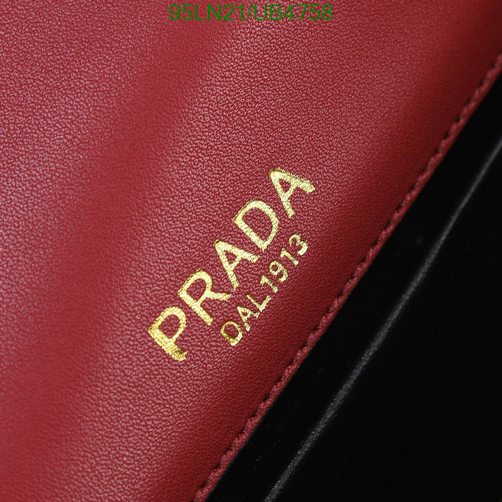 Prada Bag-(4A)-Diagonal- Code: UB4758 $ 124USD