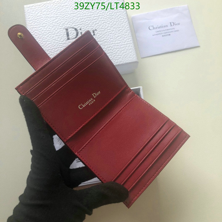 Dior Bags-(4A)-Wallet- Code: LT4833 $ 51USD