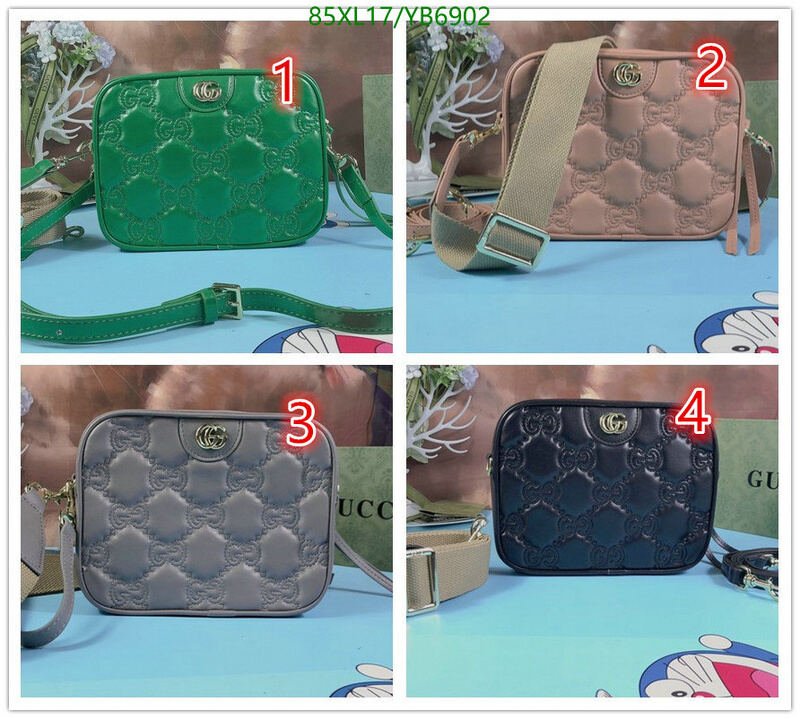 Gucci Bag-(4A)-Diagonal-,Code: YB6902,$ 111USD