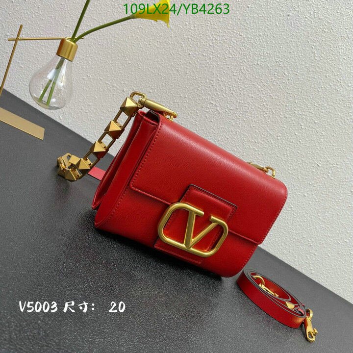 Valentino Bag-(4A)-LOC-V Logo ,Code: YB4263,$ 142USD