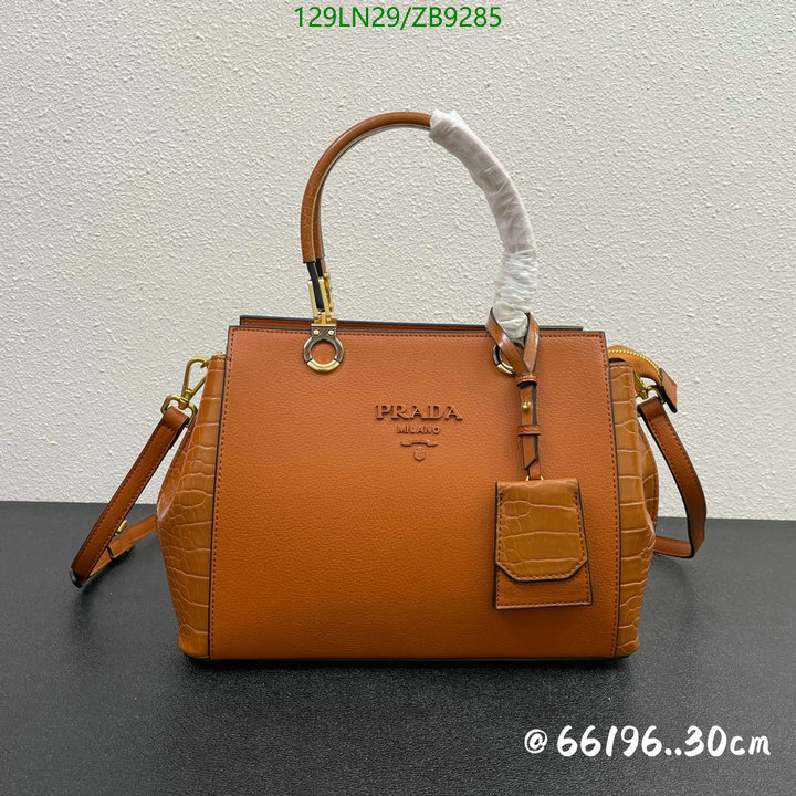 Prada Bag-(4A)-Handbag-,Code: ZB9285,$ 168USD