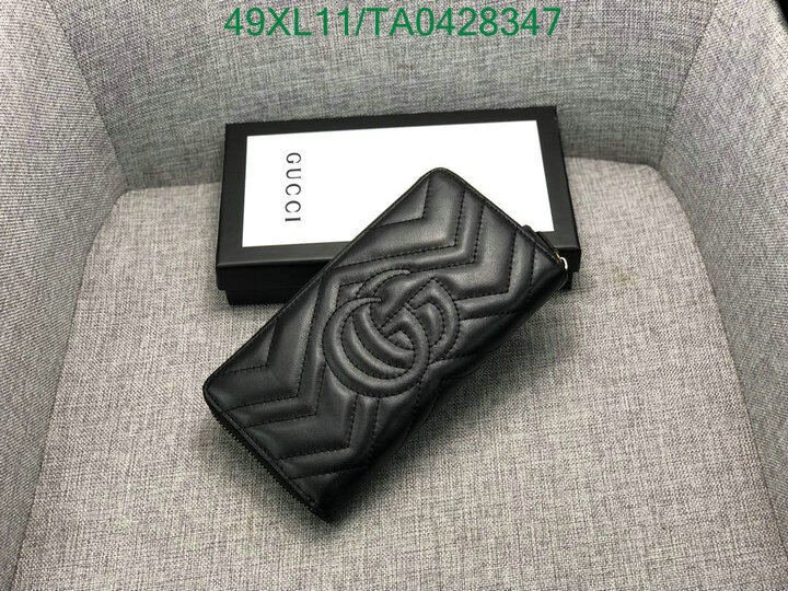 Gucci Bag-(4A)-Wallet-,Code:TA0428347,$ 64USD