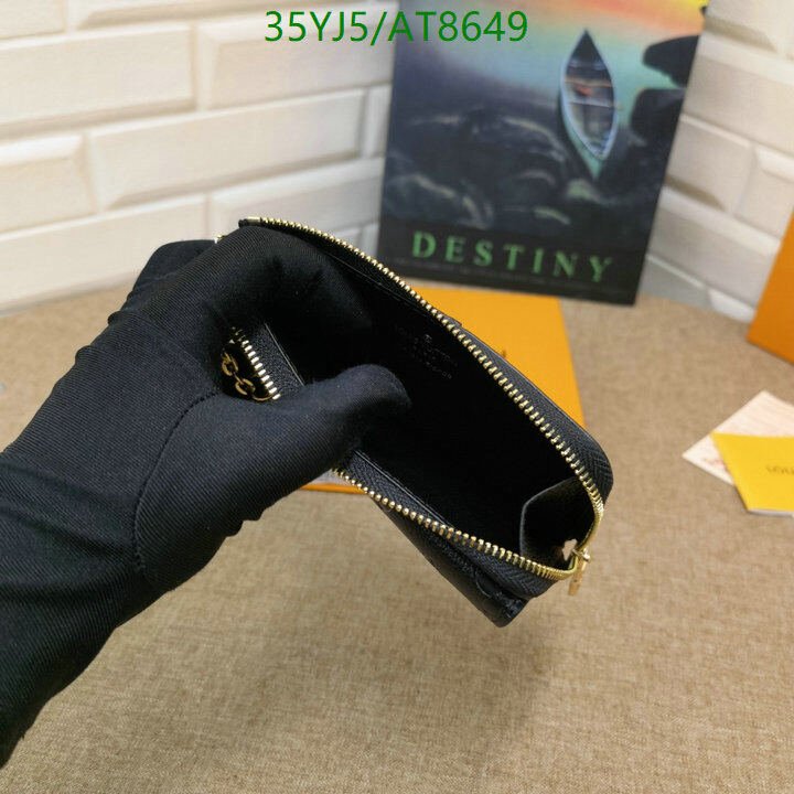 LV Bag-(4A)-Wallet- Code: AT8649 $ 46USD