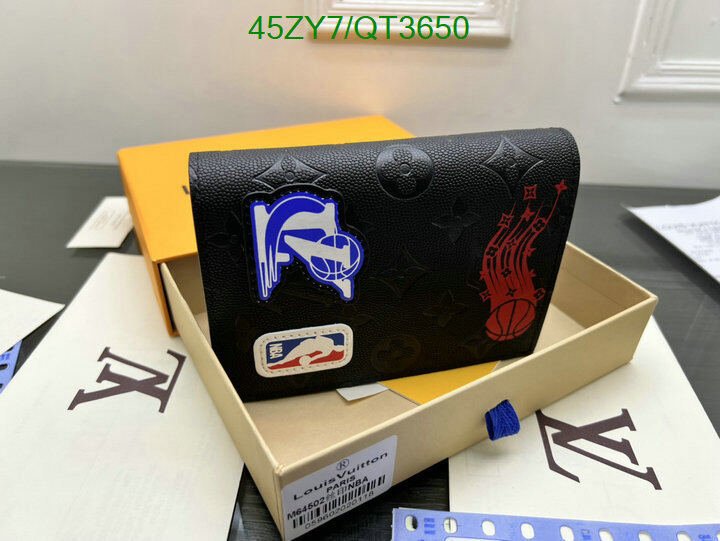 LV Bag-(4A)-Wallet- Code: QT3650 $ 59USD