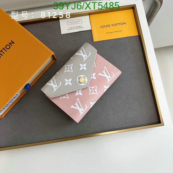 LV Bags-(4A)-Wallet-,Code: XT5485,$ 51USD