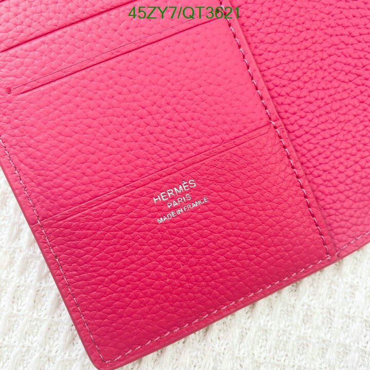 Hermes Bag-(4A)-Wallet- Code: QT3621 $ 59USD