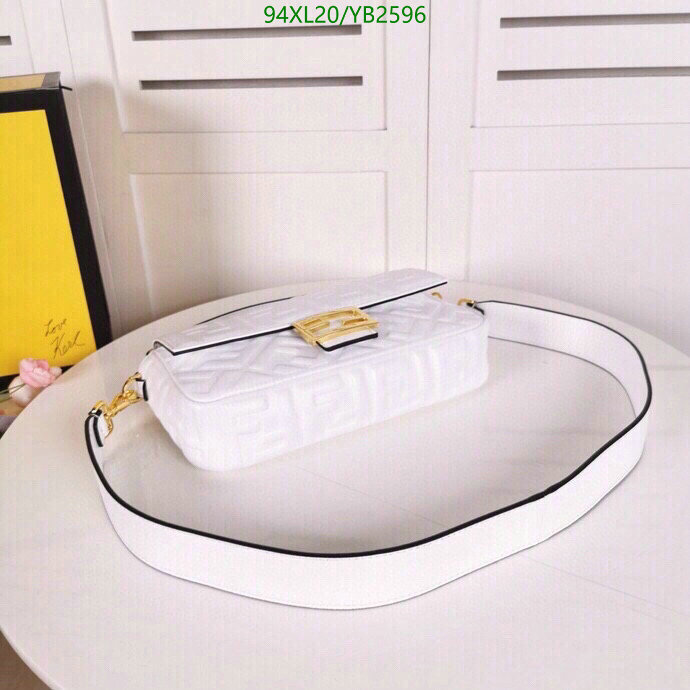 Fendi Bag-(4A)-Baguette-,Code: YB2596,$ 123USD