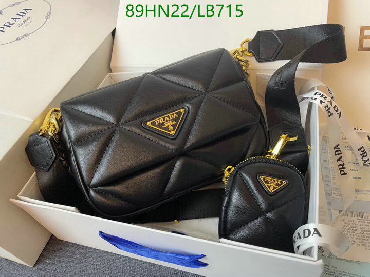 Prada Bag-(4A)-Diagonal-,Code: LB715,$ 116USD