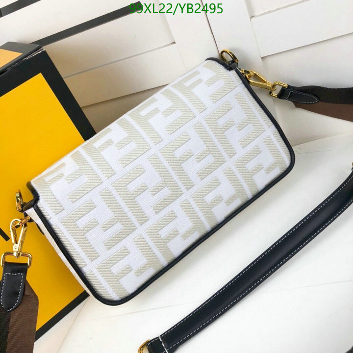Fendi Bag-(4A)-Baguette-,Code: YB2495,$ 129USD
