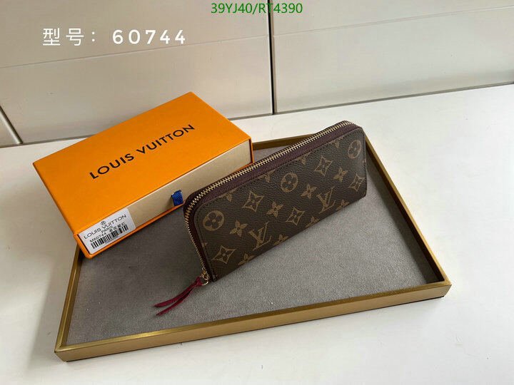 LV Bag-(4A)-Wallet- Code: RT4390 $ 51USD