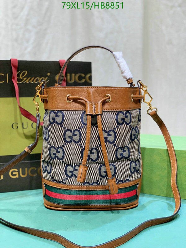 Gucci Bag-(4A)-Diagonal- Code: HB8851 $ 103USD