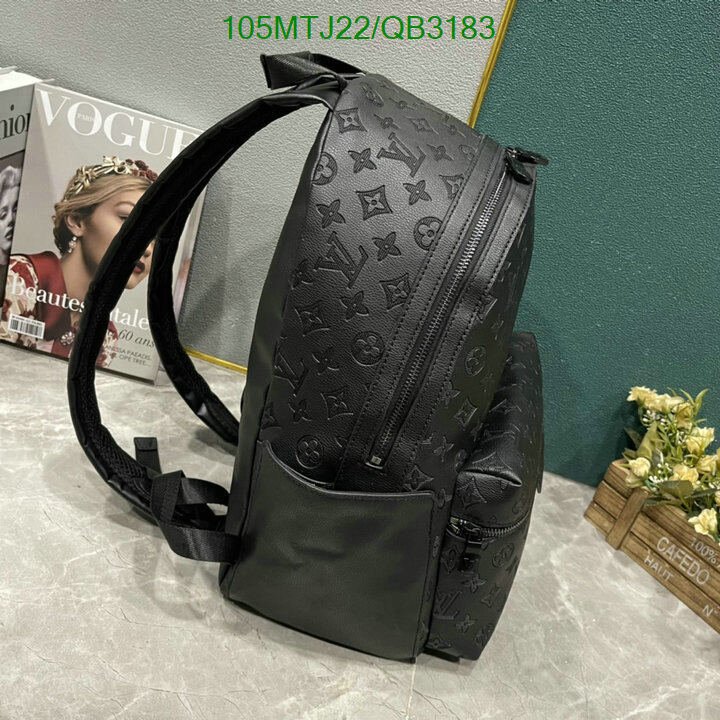LV Bag-(4A)-Backpack- Code: QB3183 $ 137USD