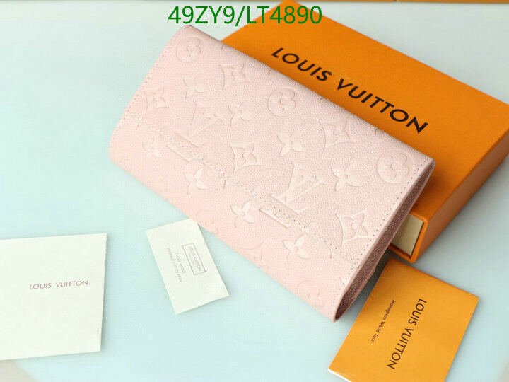 LV Bags-(4A)-Wallet-,Code: LT4890,$ 64USD