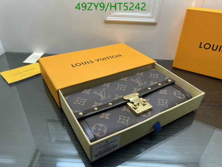 LV Bags-(4A)-Wallet-,Code: HT5242,$ 64USD
