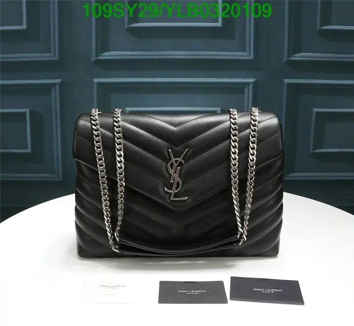 YSL Bag-(4A)-Diagonal- Code: YLB0320109 $ 142USD