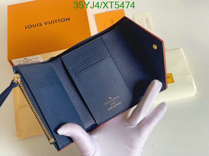 LV Bags-(4A)-Wallet-,Code: XT5474,$ 46USD