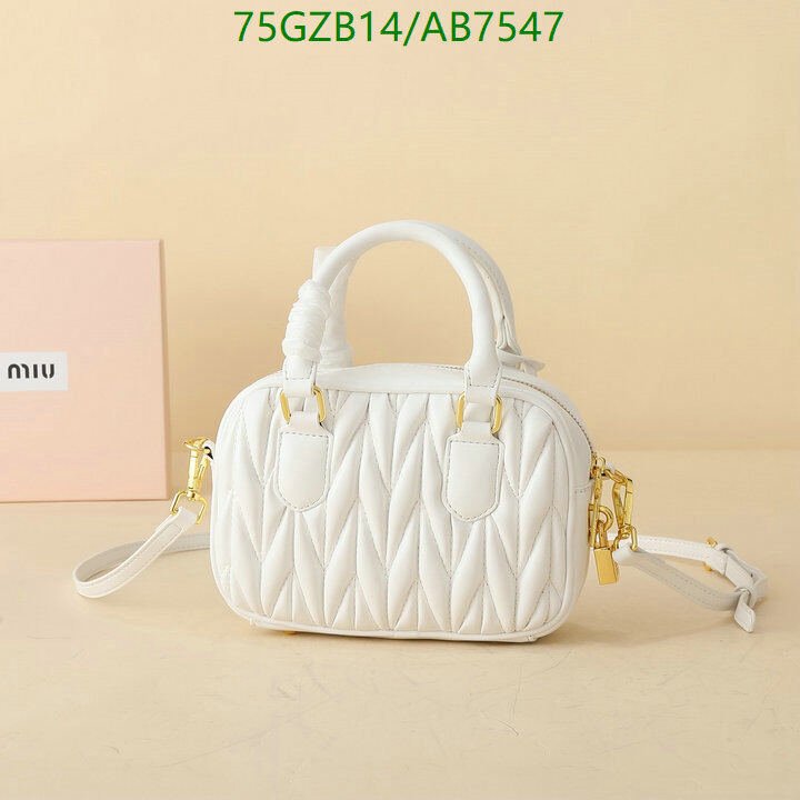 Miu Miu Bag-(4A)-Crossbody- Code: AB7547 $ 98USD