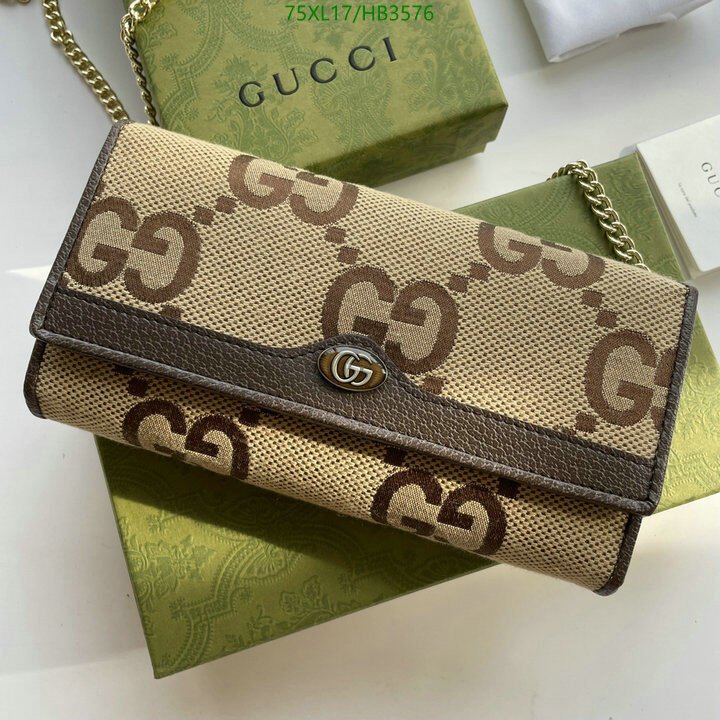 Gucci Bag-(4A)-Diagonal-,Code: HB3576,$ 98USD