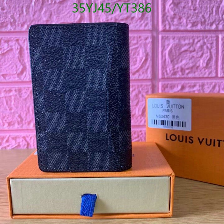 LV Bags-(4A)-Wallet-,Code: YT386,$ 46USD