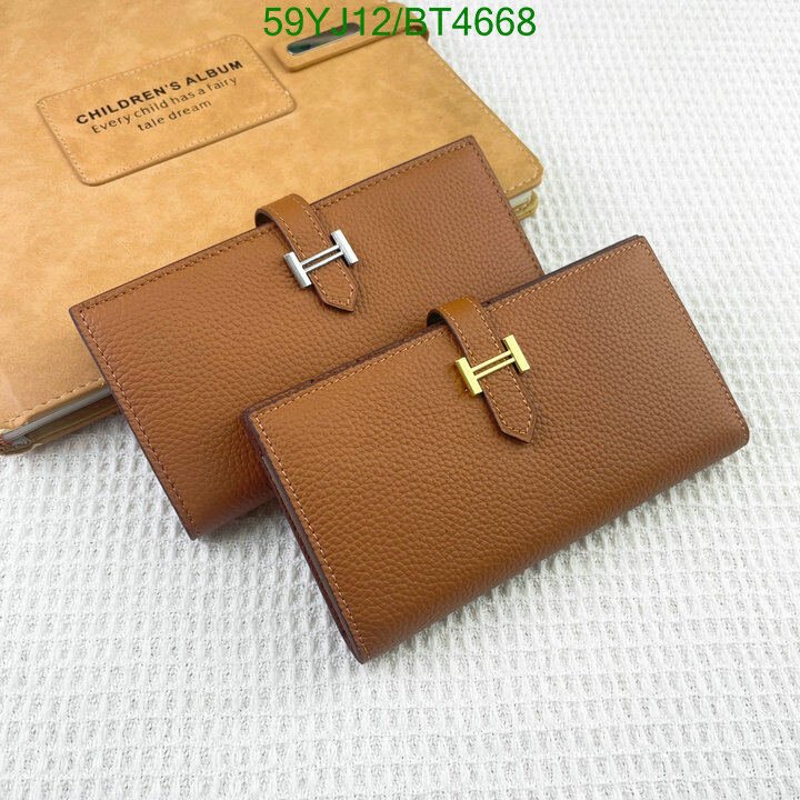 Hermes Bag-(4A)-Wallet- Code: BT4668 $ 77USD