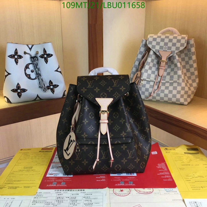 LV Bags-(4A)-Backpack-,Code: LBU011658,$ 142USD