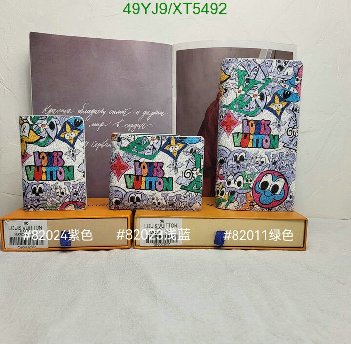 LV Bags-(4A)-Wallet-,Code: XT5492,$ 64USD
