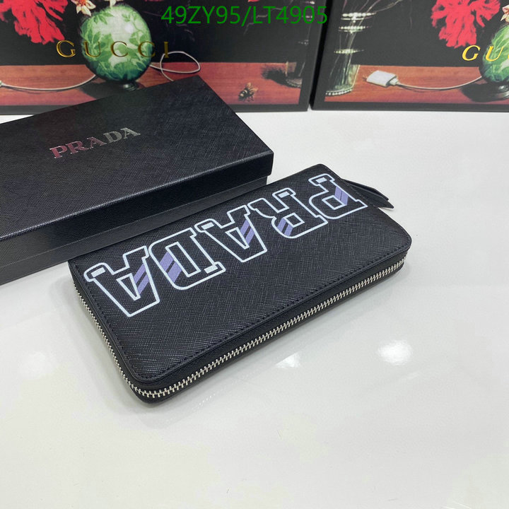 Prada Bag-(4A)-Wallet- Code: LT4905 $ 64USD