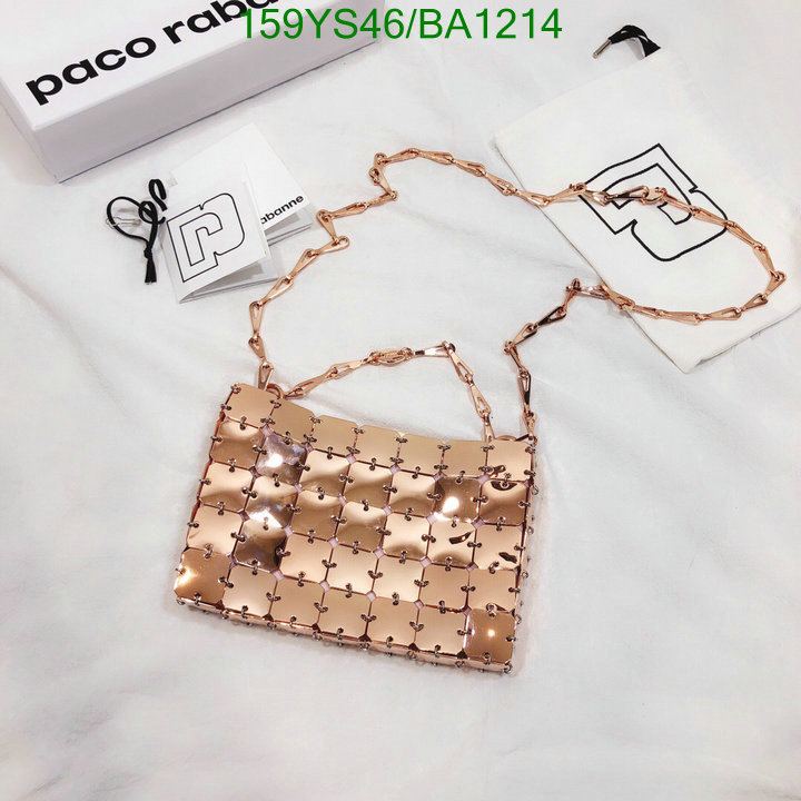 Paco Rabanne Bag-(4A)-Diagonal-,Code: BA1214,$ 207USD