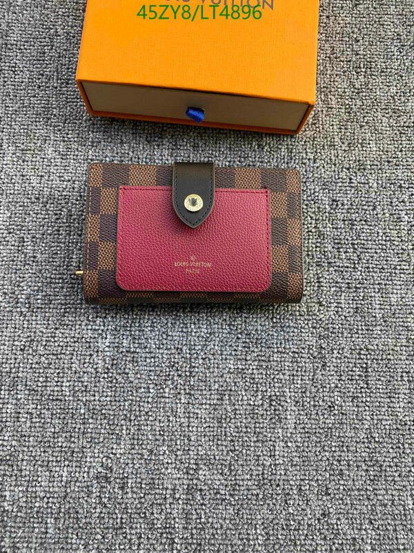 LV Bags-(4A)-Wallet-,Code: LT4896,$ 59USD