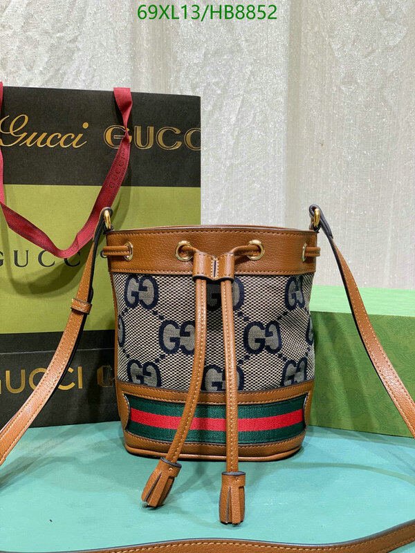 Gucci Bag-(4A)-Diagonal- Code: HB8852 $ 90USD