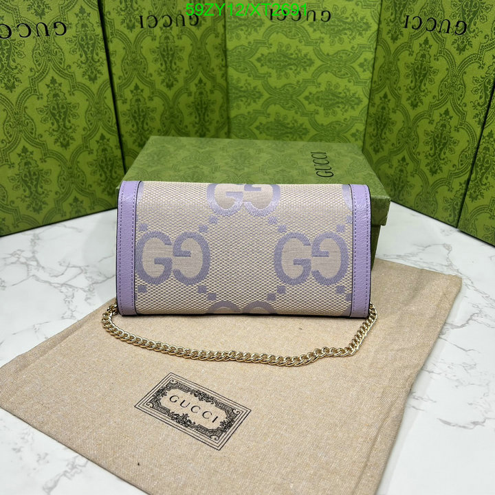 Gucci Bag-(4A)-Wallet-,Code: XT2691,$ 77USD