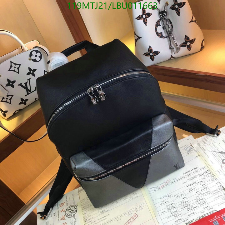 LV Bags-(4A)-Backpack-,Code: LBU011663,$ 155USD