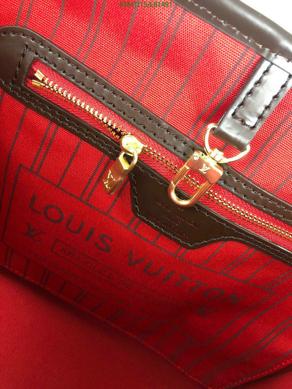 LV Bags-(4A)-Neverfull-,Code: LB1491,$ 85USD