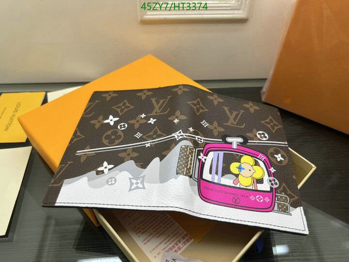 LV Bags-(4A)-Wallet-,Code: HT3374,$ 59USD