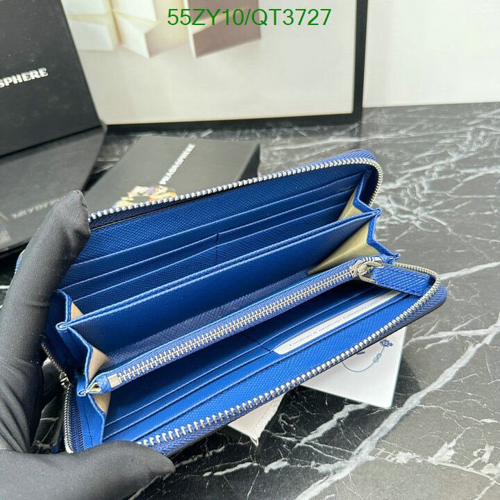 Prada Bag-(4A)-Wallet- Code: QT3727 $ 72USD