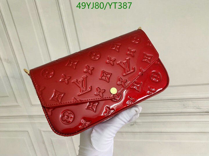 LV Bags-(4A)-Wallet-,Code: YT387,$ 64USD
