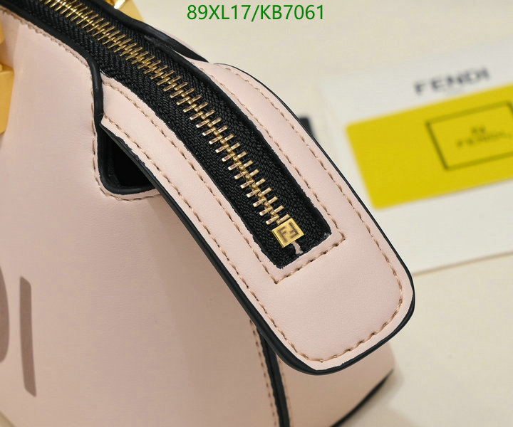 Fendi Bag-(4A)-Boston- Code: KB7061 $ 116USD