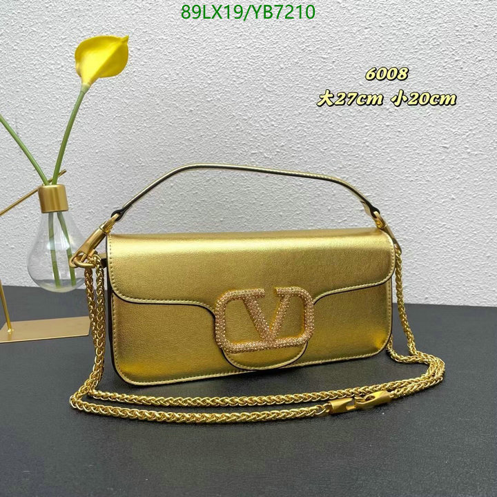 Valentino Bag-(4A)-LOC-V Logo ,Code: YB7210,$ 116USD