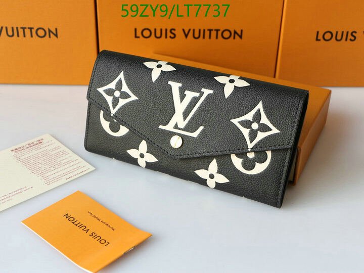 LV Bags-(4A)-Wallet-,Code: LT7737,$ 77USD