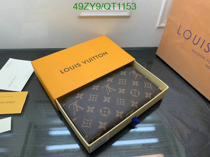 LV Bag-(4A)-Wallet- Code: QT1153 $ 64USD