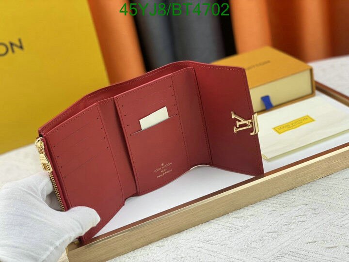 LV Bag-(4A)-Wallet- Code: BT4702 $ 59USD
