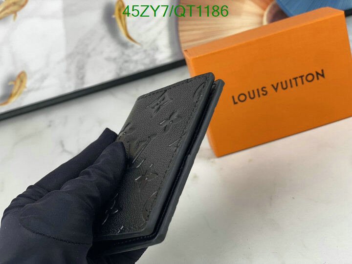 LV Bag-(4A)-Wallet- Code: QT1186 $ 59USD