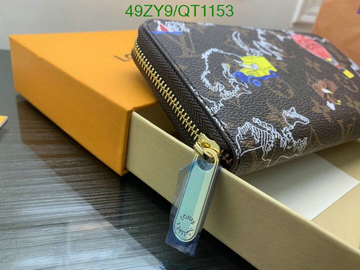 LV Bag-(4A)-Wallet- Code: QT1153 $ 64USD