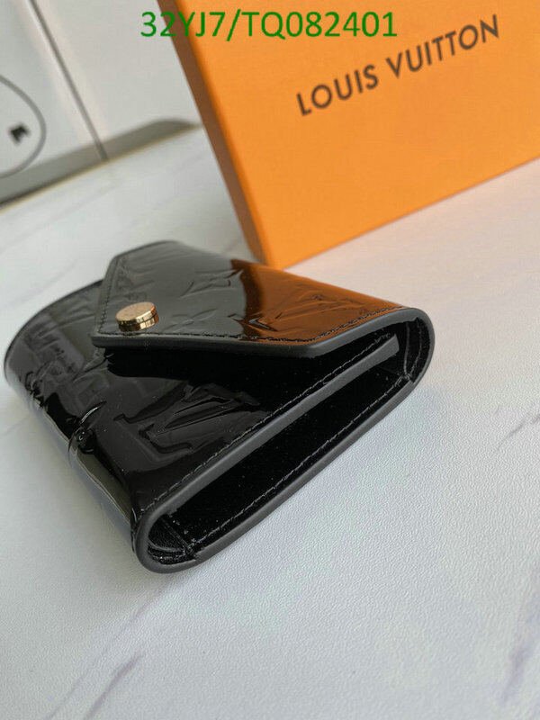 LV Bags-(4A)-Wallet-,Code: TQ082401,$ 42USD