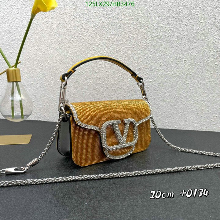 Valentino Bag-(4A)-LOC-V Logo ,Code: HB3476,$ 163USD