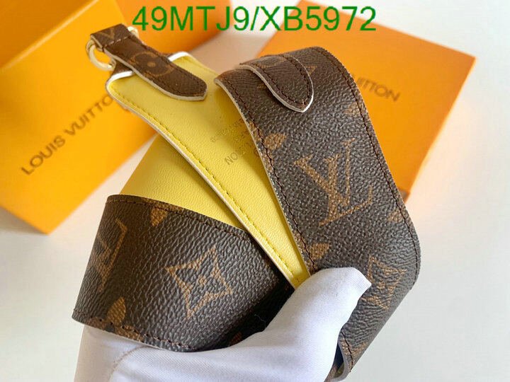LV Bags-(4A)-Shoulder Strap-,Code: XB5972,$ 64USD