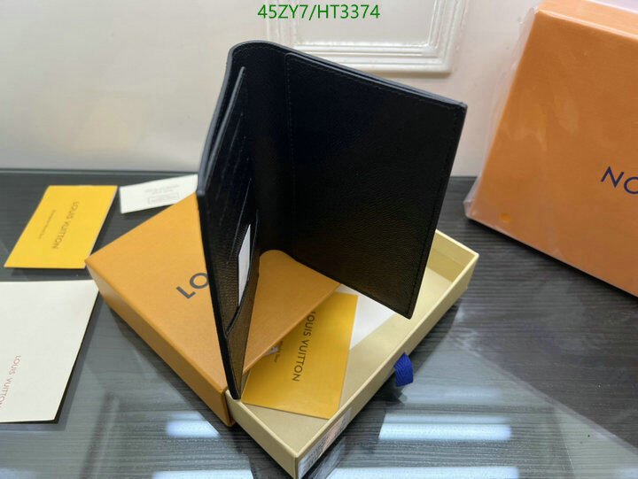 LV Bags-(4A)-Wallet-,Code: HT3374,$ 59USD
