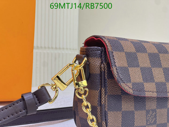 LV Bag-(4A)-Pochette MTis Bag-Twist- Code: RB7500 $ 90USD
